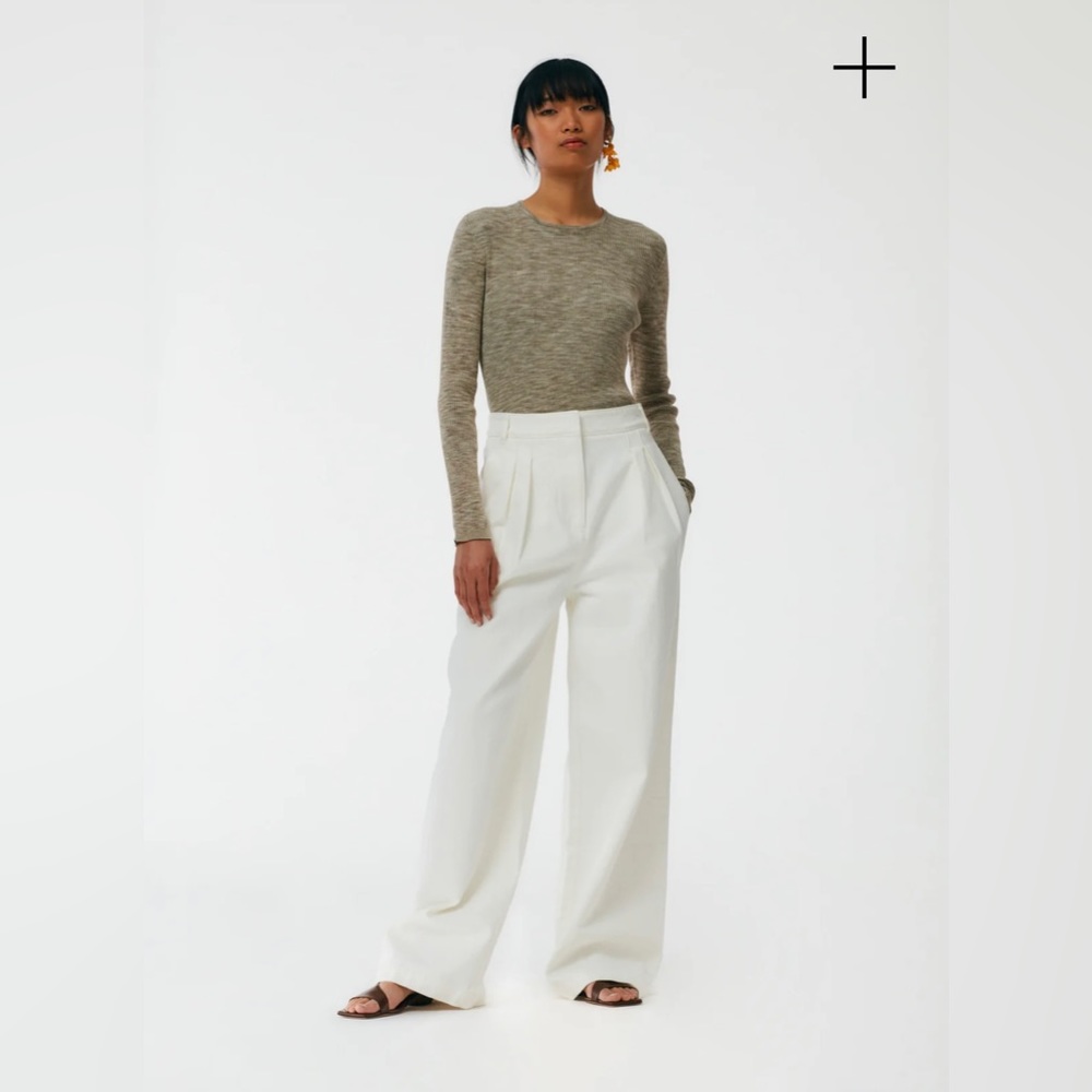 Tibi White Stella Jean | Brand new, never worn | Size 27
